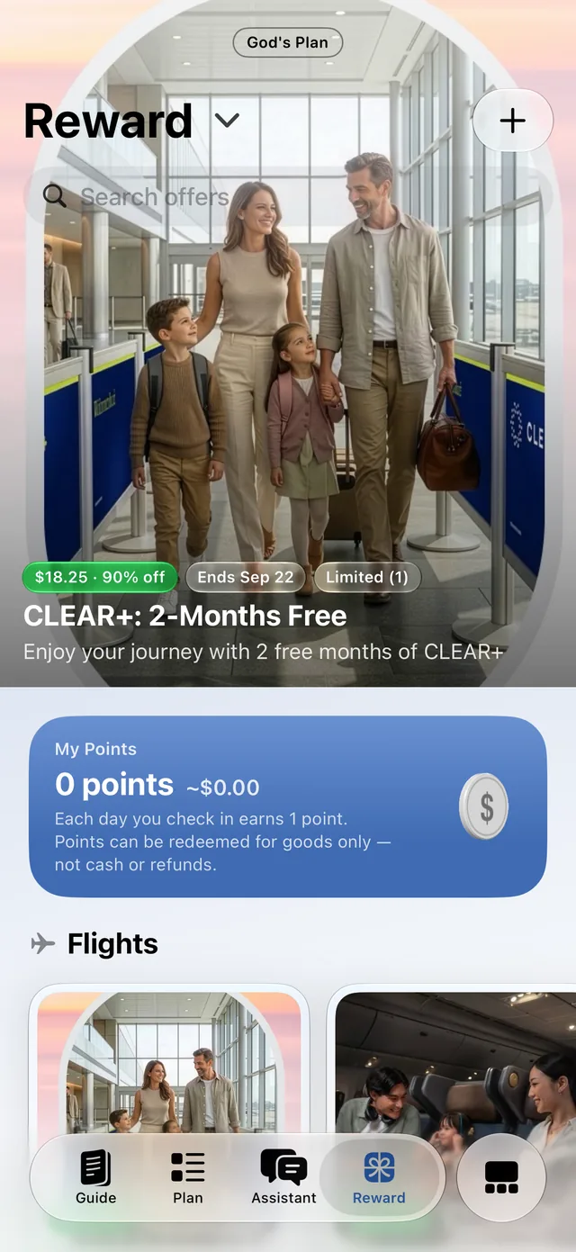 Reward — Offers, codes and points